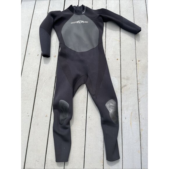 Hyperflex Full Wetsuit XC832MB Men's XL Back Zip Black - Picture 1 of 5